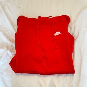 Nike Hoodie Red